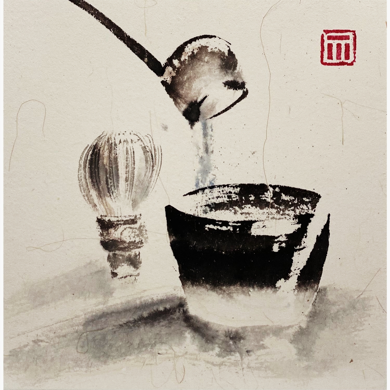 Sumi-é : peinture au Lavis